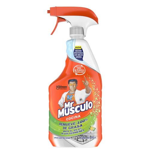 Mr Músculo Cocina Total con Atomizador 650 ml / 1 pieza 08189