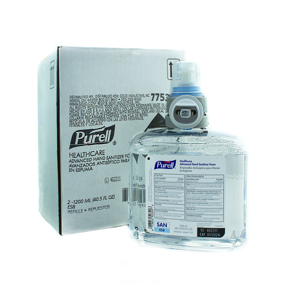 Espuma Avanzada Suave y Libre Purell ES8 / 2 pzas 1200 ml 775302