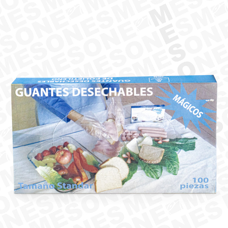 SM Guante de Polietileno  / Caja con 100 piezas 46211