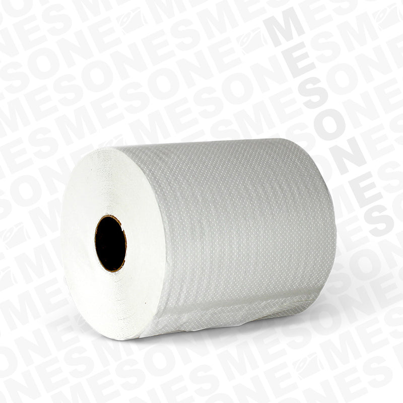 Greymoon Toalla en Rollo blanca 180 mts. / Caja con 6 rollos 18006