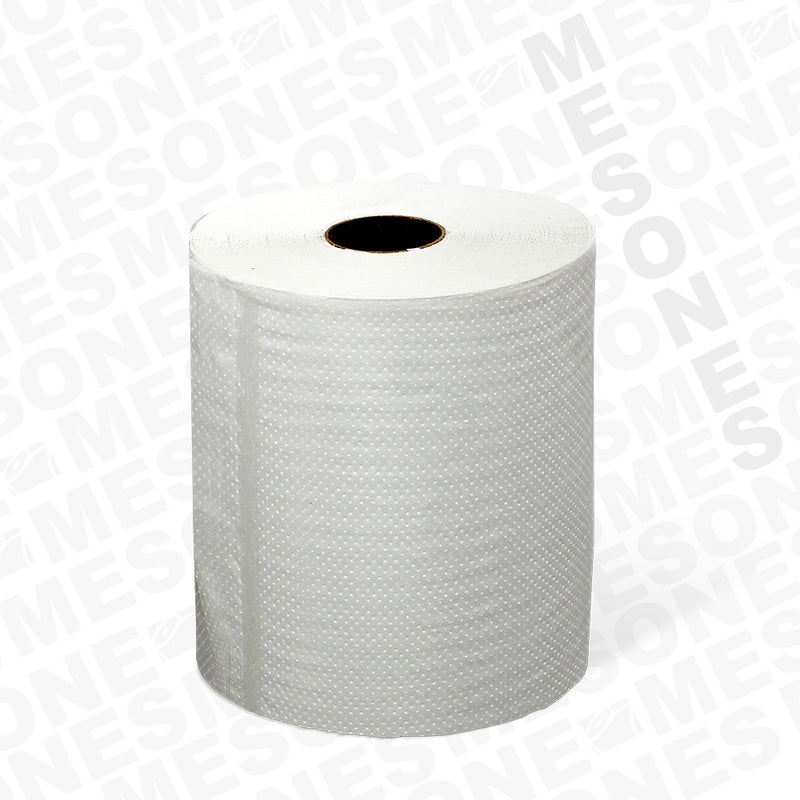 Greymoon Toalla en Rollo blanca 180 mts. / Caja con 6 rollos 18006
