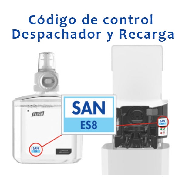 PURELL Dispensador de jabon para manos ES8 1200 ml / Sin contacto 773401