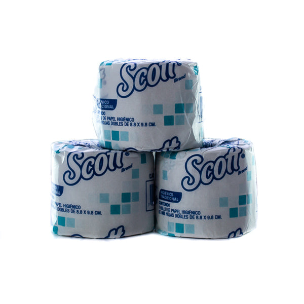 Scott Tradicional 500 HD / Paquete de 80 rollos 90570