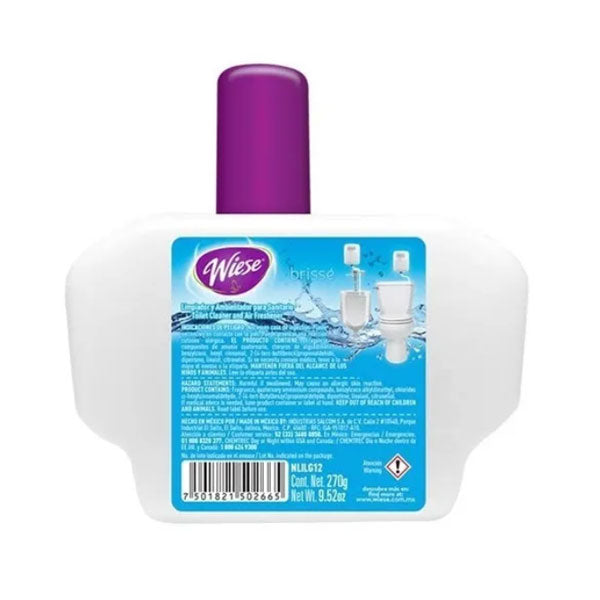 Wiese Liquido Goteador Brisse para Baño 270 gr / Caja con 6 piezas 50266